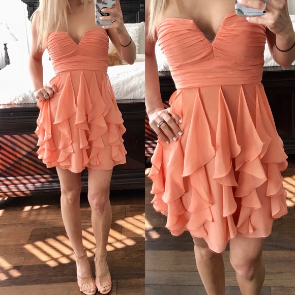 Arden B Dresses & Skirts - Women’s Peach Dress Formal Event Prom